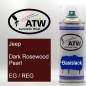 Preview: Jeep, Dark Rosewood Pearl, EG / REG: 400ml Sprühdose, von ATW Autoteile West.
